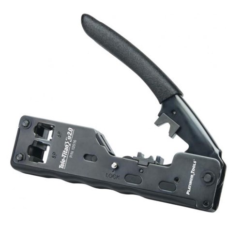 Platinum Tools 12516C Tele-Titan Xg 2.0 CAT6A/10Gig Crimp Tool