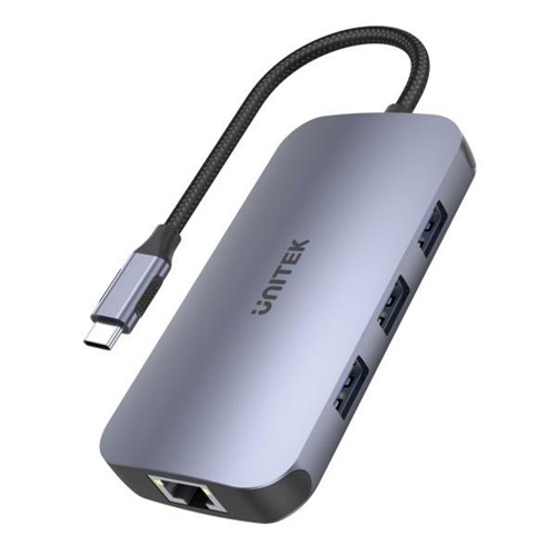 Unitek D071A 9-in-1 Multi-Port USB 3.1 Hub With USB-C Connector