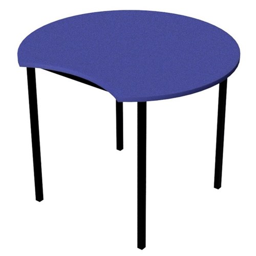 Zealand Scallop School Table 900x520mm Nesting Blue