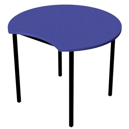 Zealand Scallop School Table 900x700mm Nesting Blue