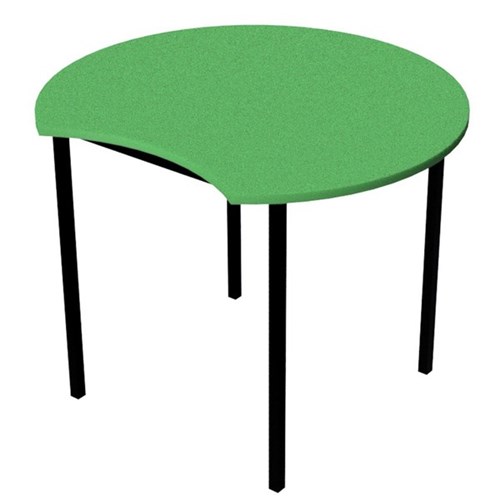 Zealand Scallop School Table 900x700mm Nesting Green