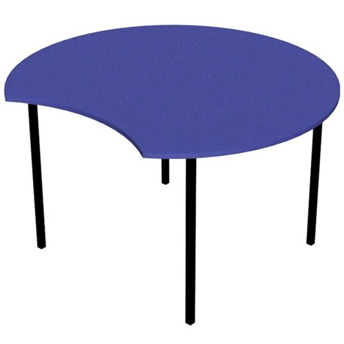 Zealand Scallop School Table 1200x700mm Nesting Blue