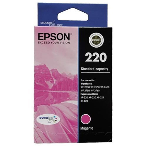 Epson 220 Magenta Ink Cartridge