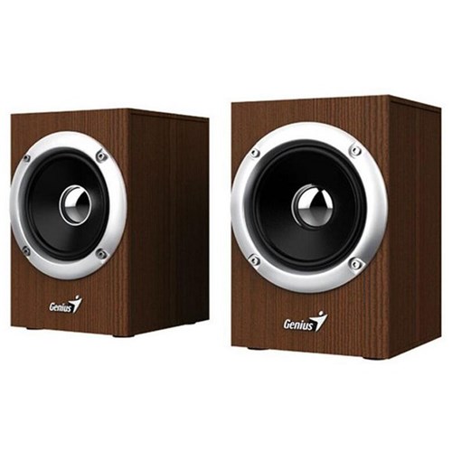 Genius SP-HF280 USB Speakers Wooden