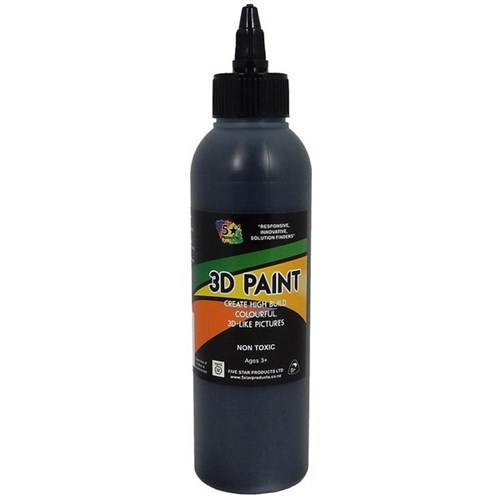 Five Star 3D Paint 250ml Black