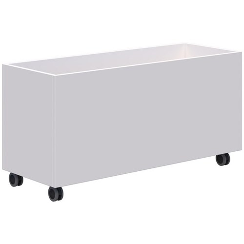 Rapid Mobile Planter 1200x600mm White