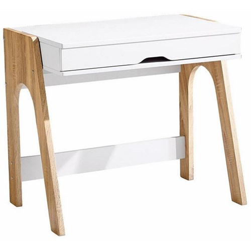 Chattanooga Desk 850x750mm White/Oak