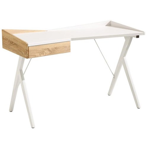 Palo Alto Desk 1200mm White/Oak