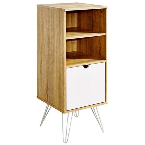 Seattle Cabinet 1200x1100mm Oak/White