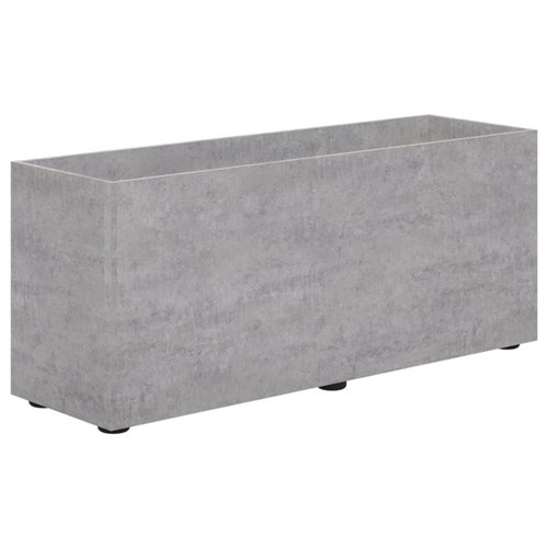 Block Planter 1600x600mm Cured Concrete Naturale