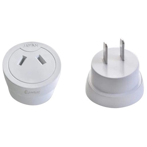 Sansai Outbound Travel Adapter AU/NZ to Japan Plug