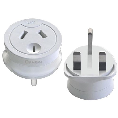 Sansai Outbound Travel Adapter AU/NZ to UK Plug