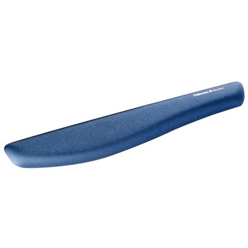 Fellowes PlushTouch Keyboard Wrist Rest Blue