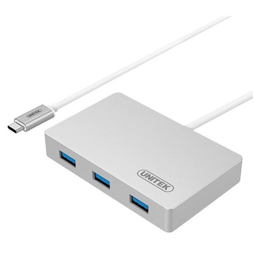 Unitek USB 3.0 4-in-1 USB-C and USB-A Hub with USB-C Connector