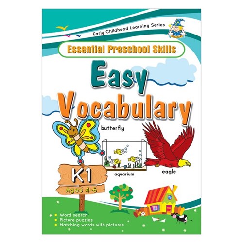 Greenhill Activity Book 4-6 Year Easy Vocabulary