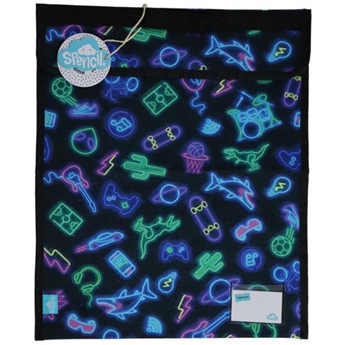 Spencil Neon Life Homework Bag XL 370x450mm