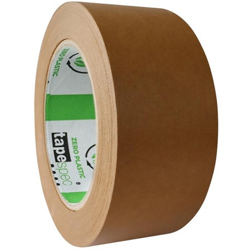 Tapespec Zero Plastic Kraft Paper Tape 48mm x 50m