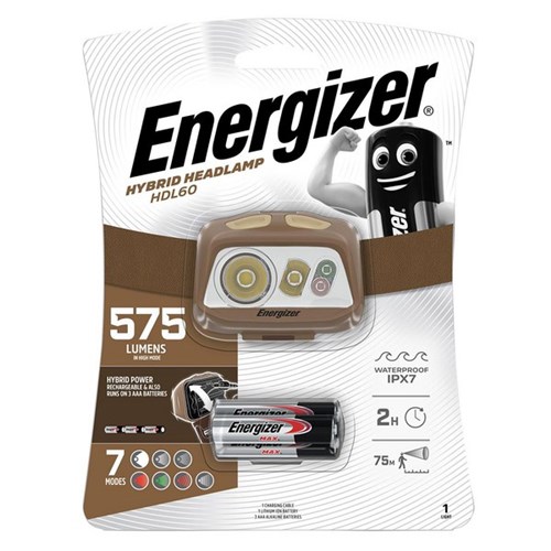 Energizer Hybrid HDL60 Headlamp 575 Lumens