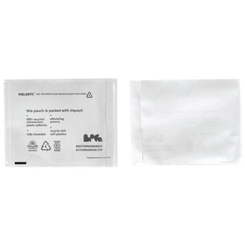 POLLAST!C Labelopes Medium 150x115mm, Pack of 100