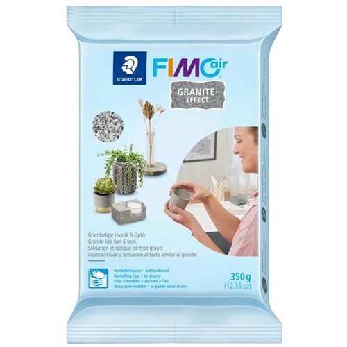 Staedtler Fimo Air Dry Modelling Clay 350g Granite Effect