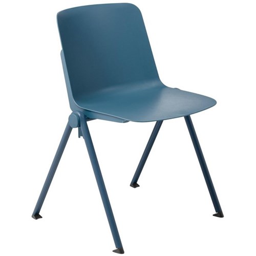 Scout 4 Leg Visitors Chair Blue