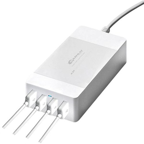 Sansai PAD-4033AU 4 Port USB Charging Station