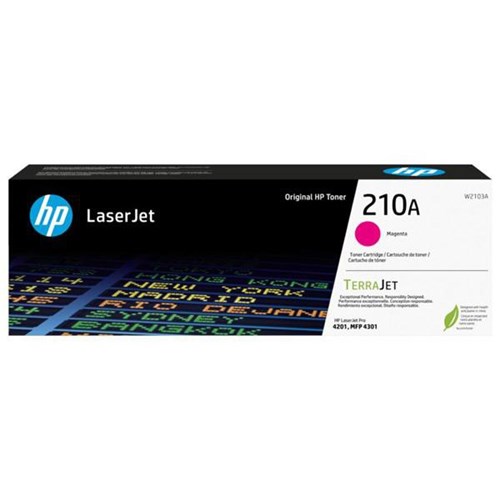 HP 210A Magenta Original Laser Toner Cartridge W2103A