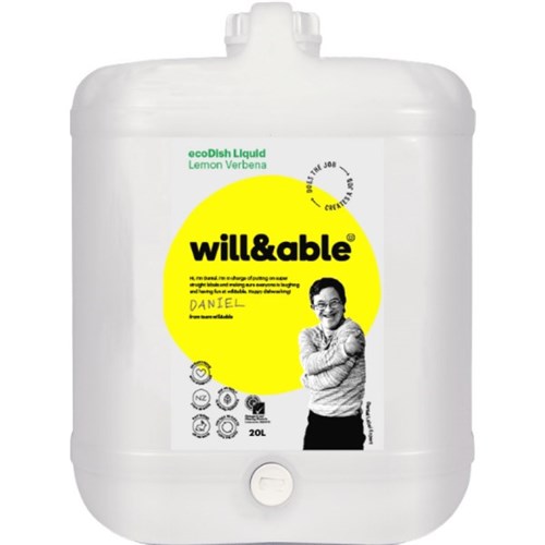 Will & Able ecoDish Liquid 20L