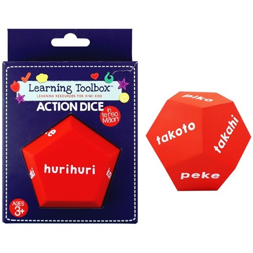 Learning Toolbox Te Reo Maori Action Dice