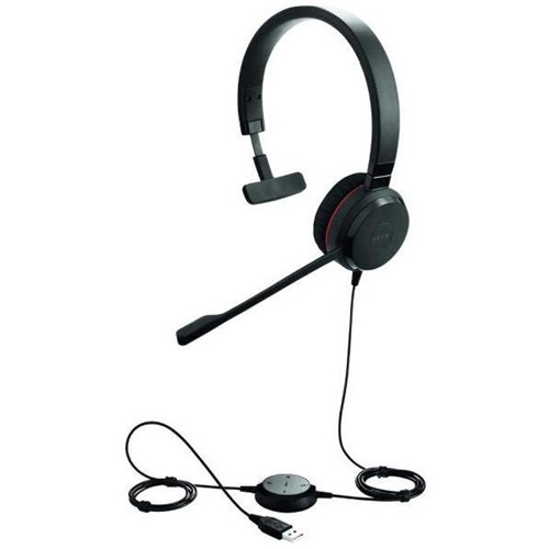 Jabra Evolve 30 II MS Mono USB-A Wired Headset