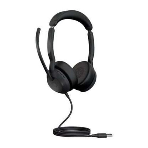 Jabra Evolve2 50 MS Stereo USB-A Wired Headset Black