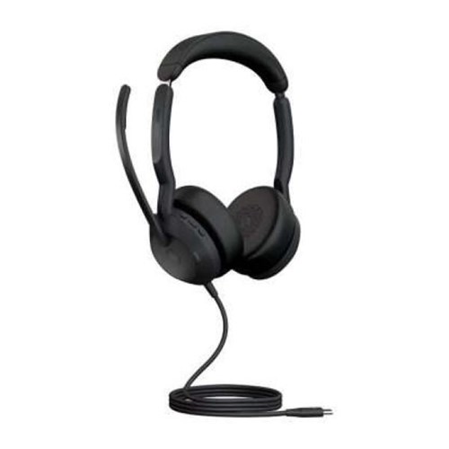 Jabra Evolve2 50 MS Stereo USB-C Wired Headset Black