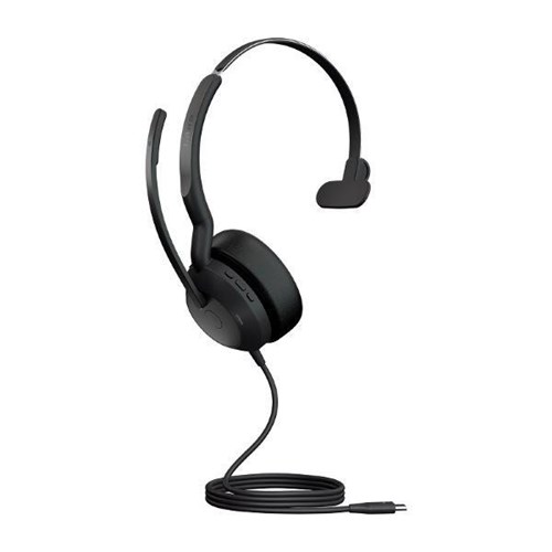 Jabra Evolve2 50 UC Mono USB-C Wired Headset Black