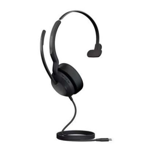 Jabra Evolve2 50 MS Mono USB-C Wired Headset Black