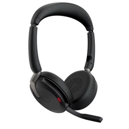 Jabra Evolve2 65 Flex MS Stereo Wireless Headset USB-C + Link 380 Black