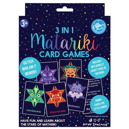 Matariki 3 in 1 Card Game Box Set