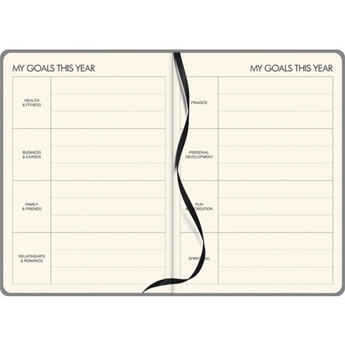 Collins Lifestyle Planner A5 Week To View Undated Tan