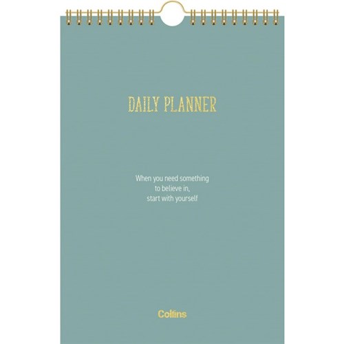 Collins Planner A5 Day Per Page Undated Motivational Assorted Designs