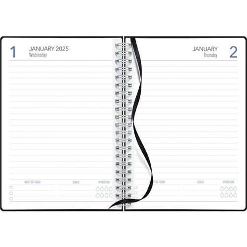 Collins A51 Diary A5 1 Day Per Page 2025 NZ Bay