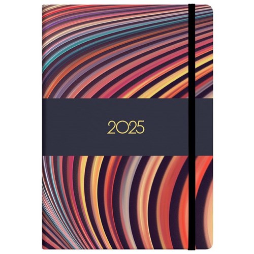 Collins A51 Diary A5 1 Day Per Page 2025 Cosmo Assorted