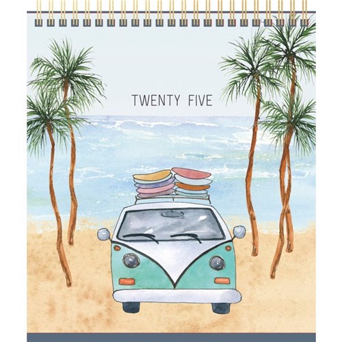 Collins Desk Calendar 2025 NZ Bay