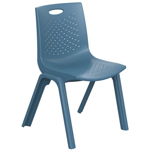 Snap Chair Linkable 850mm Blue