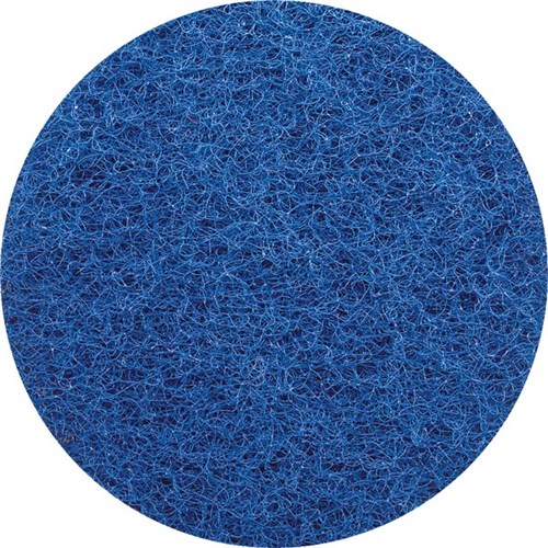 Glomesh Cleaning Pads Regular Speed Thickline Abrasive 16” 400mm Blue, Carton of 5