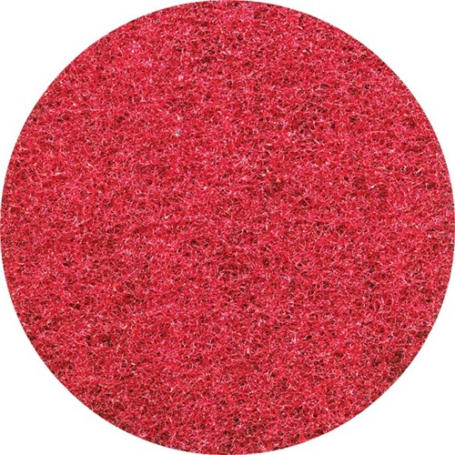 Glomesh Spray Buffing Pads Regular Speed Thickline Abrasive 17” 425mm Red, Carton of 5