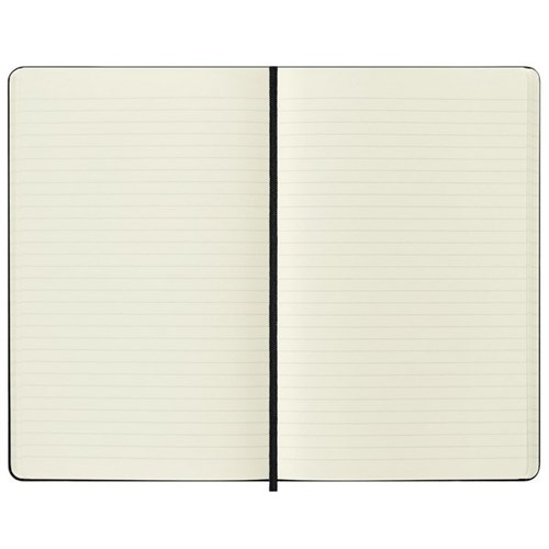 Moleskine Large Hardcover Notebook Ruled Black 192 Pages