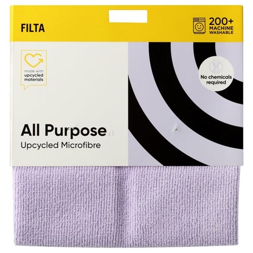 Filta Upcycled Microfibre All Purpose Cloth Purple