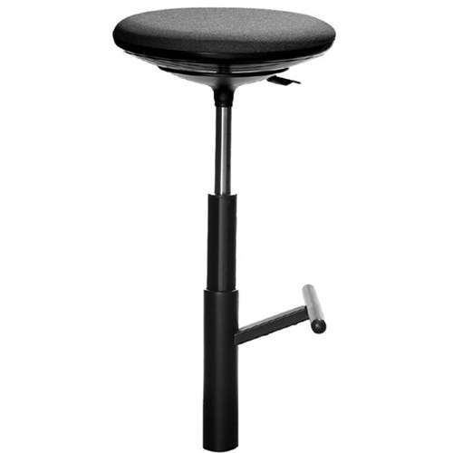 Koplus Grace Height Adjustable Stool for Koplus Kolo Solo and Milli Stand Booths Slate Grey