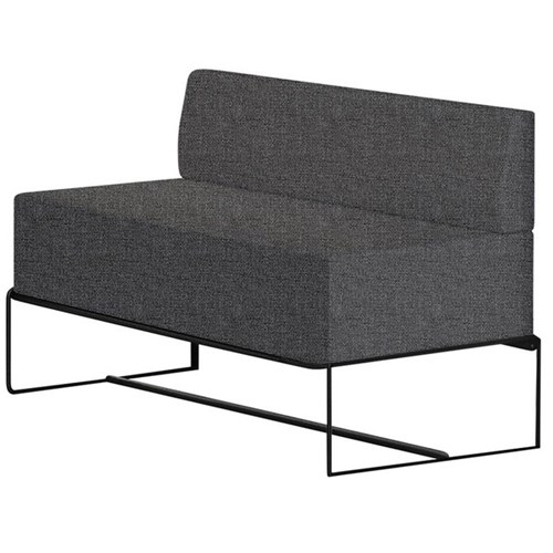 Koplus Kolo Sofa for Koplus Kolo Duo or Kolo Midi Booths Slate Grey