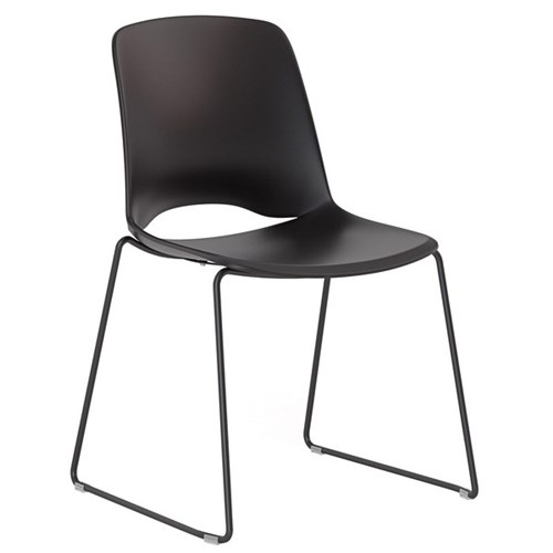 Klever Glide Visitor Chair Standard Black