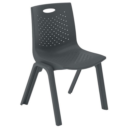 Snap Chair Linkable 850mm Charcoal